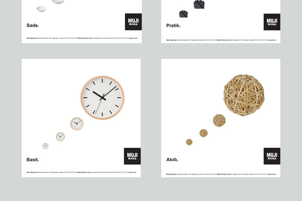 Muji <p>Thinking Bubbles. Image campaign for Muji.</p>
